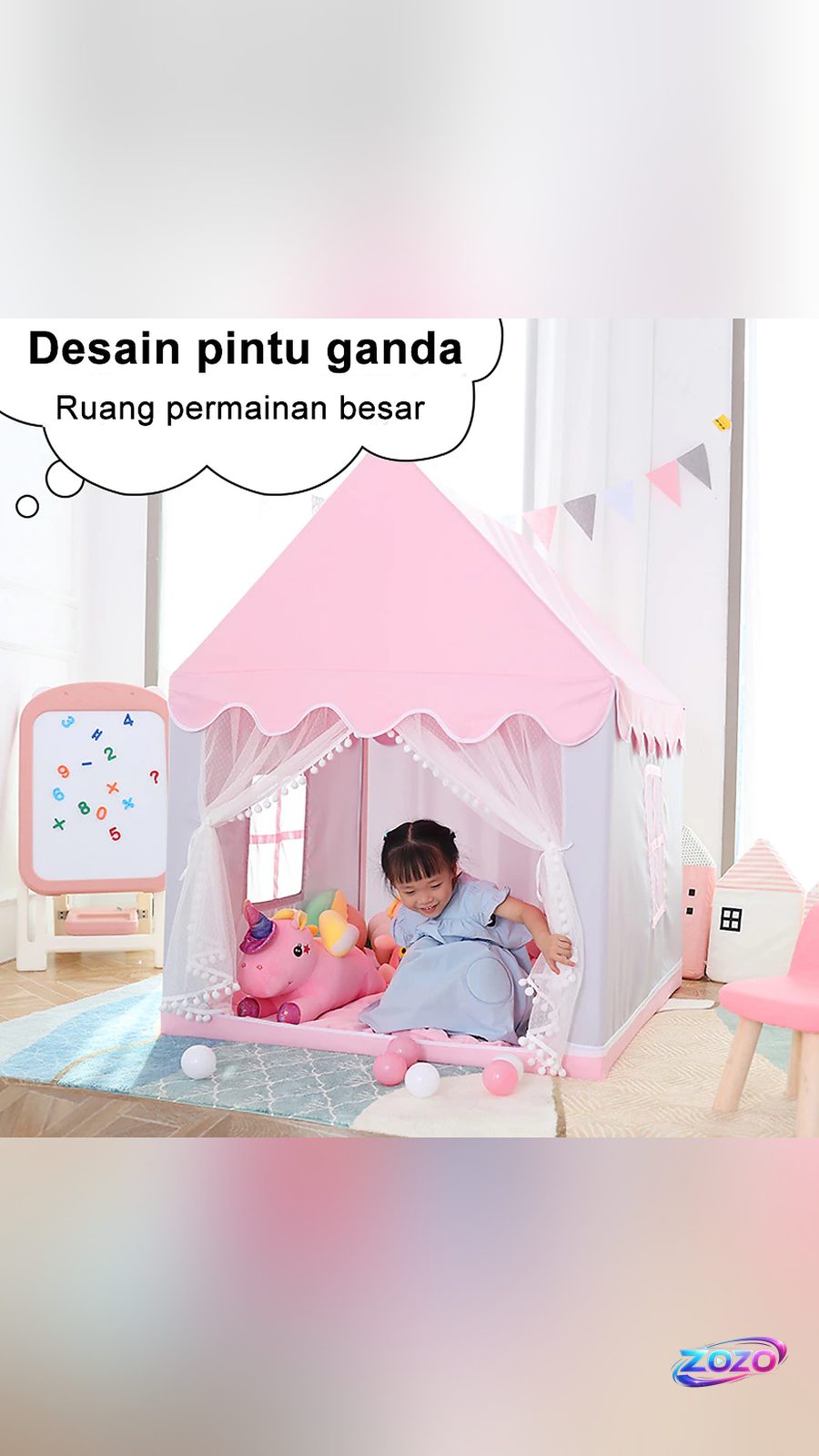 Mainan Tenda Anak Jumbo: Dekorasi Rumah & Arena Bermain Aman untuk Si Kecil