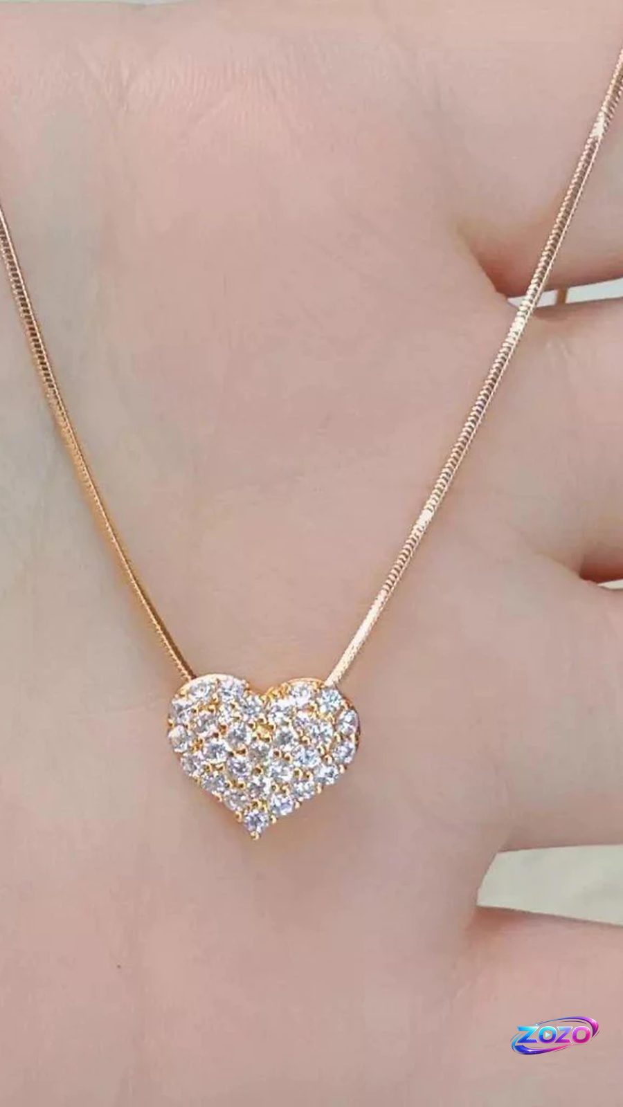 Perhiasan Titanium Anti Karat: Kalung Liontin Mewah Gold & Silver